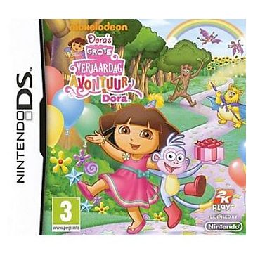 Dora's Big Birthday Adventure-Standaard (NDS) Gebruikt