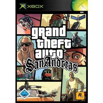 Grand Theft Auto San Andreas-Duits (Xbox) Gebruikt