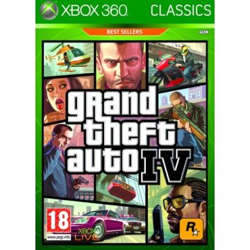 Grand Theft Auto IV-Classics (Xbox 360) Gebruikt
