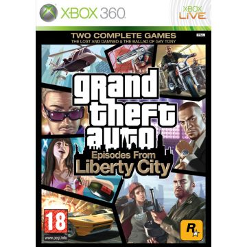 Grand Theft Auto IV Episodes From Liberty City-Standaard (Xbox 360) Gebruikt
