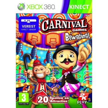 Carnival Games Monkey See, Monkey Do!-Standaard (Xbox 360) Gebruikt