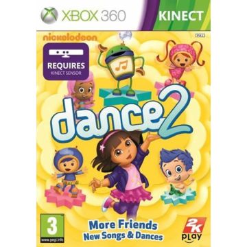Nickelodeon Dance 2-Standaard (Xbox 360) Gebruikt