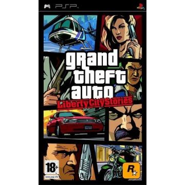 Grand Theft Auto Liberty City Stories-Standaard (PSP) Gebruikt