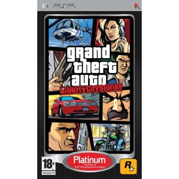 Grand Theft Auto Liberty City Stories-Platinum (PSP) Gebruikt