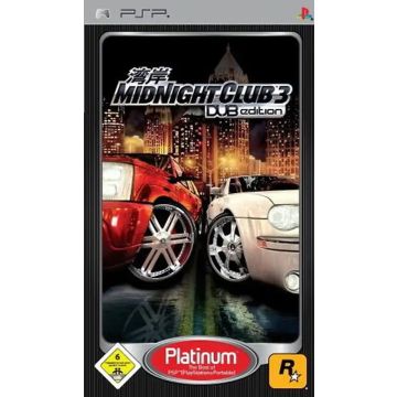 Midnight Club 3 Dub Edition-Platinum Duits (PSP) Gebruikt