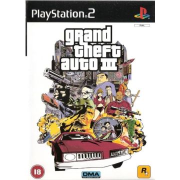 Grand Theft Auto III-Standaard (PlayStation 2) Gebruikt