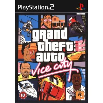 Grand Theft Auto Vice City-Standaard (PlayStation 2) Gebruikt