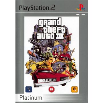 Grand Theft Auto III-Platinum (PlayStation 2) Gebruikt