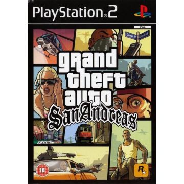 Grand Theft Auto San Andreas-Standaard (PlayStation 2) Gebruikt