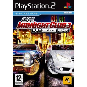 Midnight Club 3 Dub Edition Remix-Standaard (PlayStation 2) Gebruikt