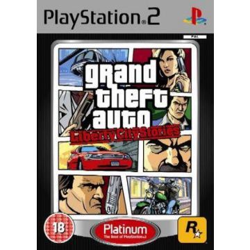 Grand Theft Auto Liberty City Stories-Platinum (PlayStation 2) Gebruikt