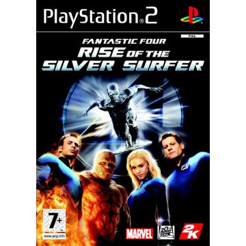 Fantastic Four Rise of the Silver-Standaard (PlayStation 2) Gebruikt
