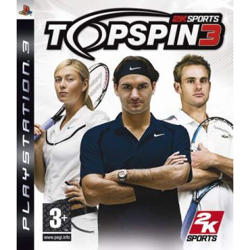 Top Spin 3-Standaard (PlayStation 3) Gebruikt