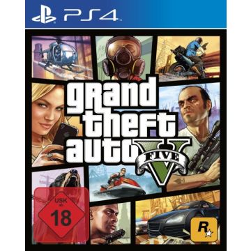 Grand Theft Auto V-Duits (PlayStation 4) Gebruikt
