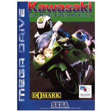 Kawasaki Superbikes-Standaard (Sega Mega Drive) Gebruikt