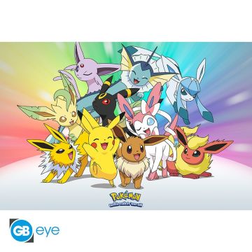 ABYstyle Pokémon Maxi Poster-Eevee (Diversen) Nieuw