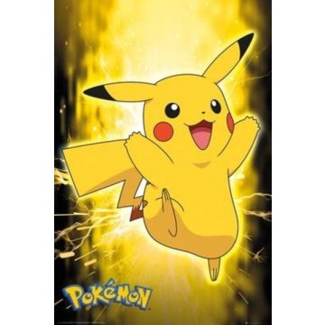 Hole in the Wall Pokémon Maxi Poster-Pikachu Neon (Diversen) Nieuw