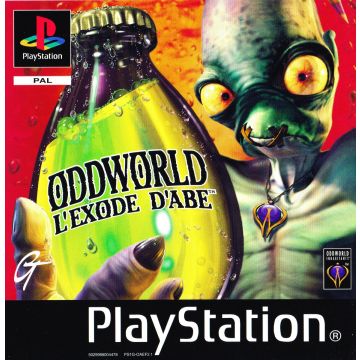Oddworld Abe's Exoddus-Frans (PlayStation 1) Gebruikt