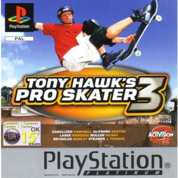 Tony Hawk's Pro Skater 3-Platinum (PlayStation 1) Gebruikt