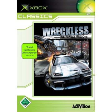 Wreckless The Yakuza Missions-Classics Duits (Xbox) Gebruikt