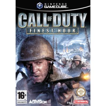Call of Duty Finest Hour-Standaard (GameCube) Gebruikt