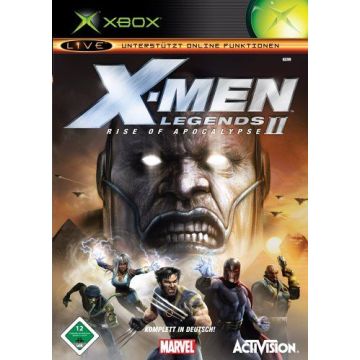 X-Men Legends II Rise of Apocalypse-Duits (Xbox) Gebruikt
