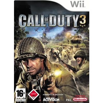 Call of Duty 3-Duits (Wii) Gebruikt