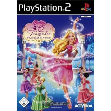 Barbie 12 Dansende Prinsessen-Duits