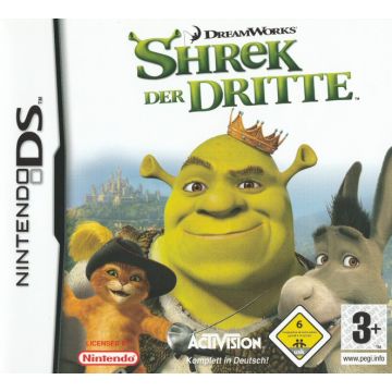 DreamWorks Shrek the Third-Duits (NDS) Gebruikt
