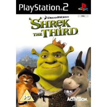 DreamWorks Shrek the Third-Standaard (PlayStation 2) Gebruikt