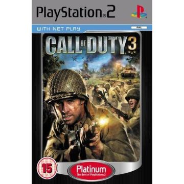 Call of Duty 3-Platinum (PlayStation 2) Gebruikt