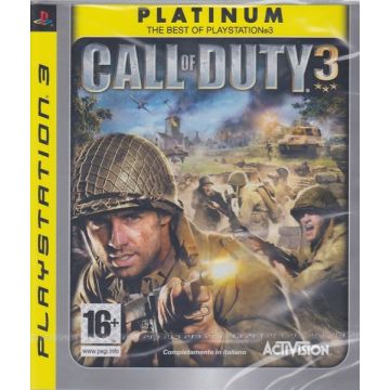 Call of Duty 3-Platinum (PlayStation 3) Gebruikt