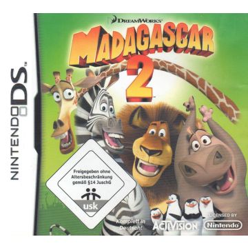 Madagascar Escape 2 Africa-Duits (NDS) Gebruikt