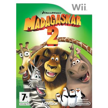 Madagascar Escape 2 Africa-Standaard (Wii) Gebruikt