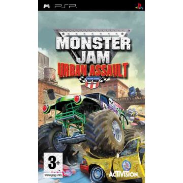 Monster Jam Urban Assault-Standaard (PSP) Gebruikt
