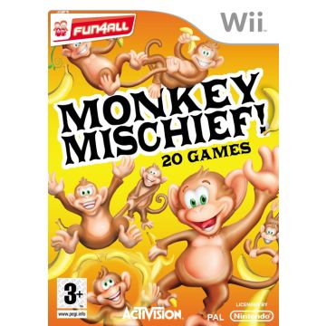 Monkey Mischief-Standaard (Wii) Gebruikt