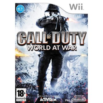 Call of Duty World at War-Standaard (Wii) Gebruikt