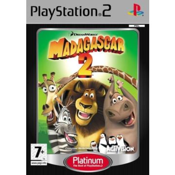 Madagascar Escape 2 Africa-Platinum (PlayStation 2) Gebruikt