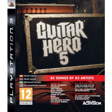 Guitar Hero 5-Standaard (PlayStation 3) Gebruikt