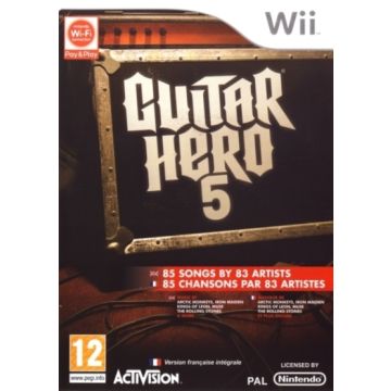 Guitar Hero 5-Standaard (Wii) Gebruikt