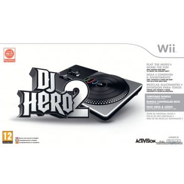 DJ Hero 2-Incl. Draaitafel (Wii) Gebruikt