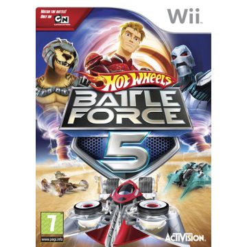 Hot Wheels Battle Force 5-Standaard (Wii) Gebruikt