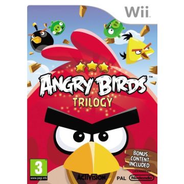 Angry Birds Trilogy-Standaard (Wii) Gebruikt