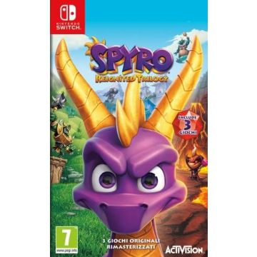 Spyro Reignited Trilogy-Italiaans (Switch) Gebruikt