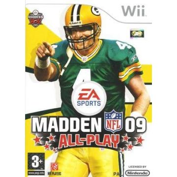 Madden NFL 09 All-Play-Standaard (Wii) Gebruikt