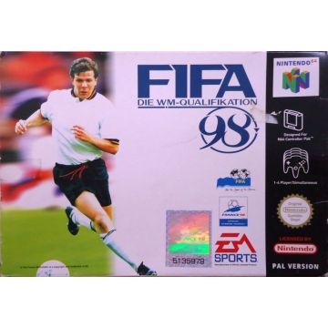 FIFA Road to World Cup 98-Duits (N64) Gebruikt