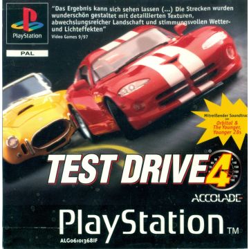 Test Drive 4-Duits (PlayStation 1) Gebruikt