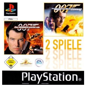 James Bond 007 Tomorrow Never Dies & 007 The World is not Enough-Duits