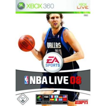 NBA Live 08-Duits (Xbox 360) Gebruikt