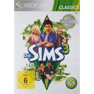 De Sims 3-Classics Duits (Xbox 360) Gebruikt